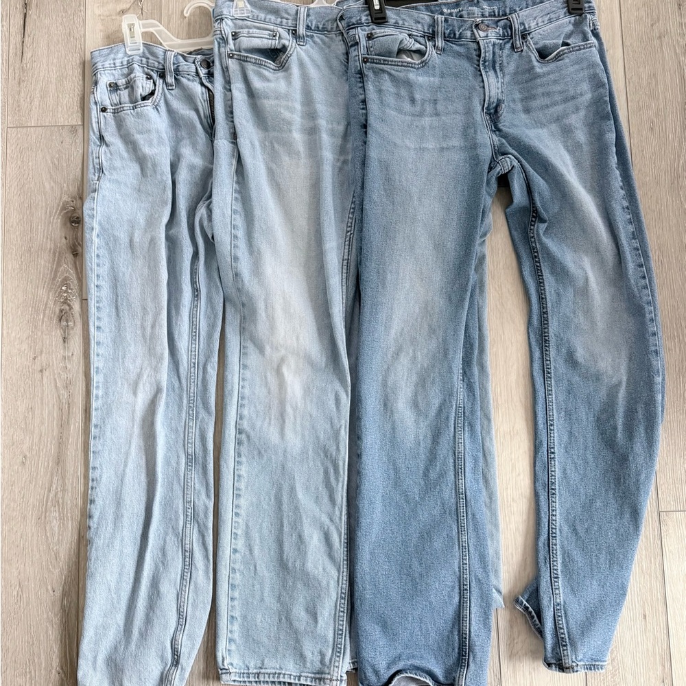 Old Navy Classic Blue Boot-Cut Jeans
